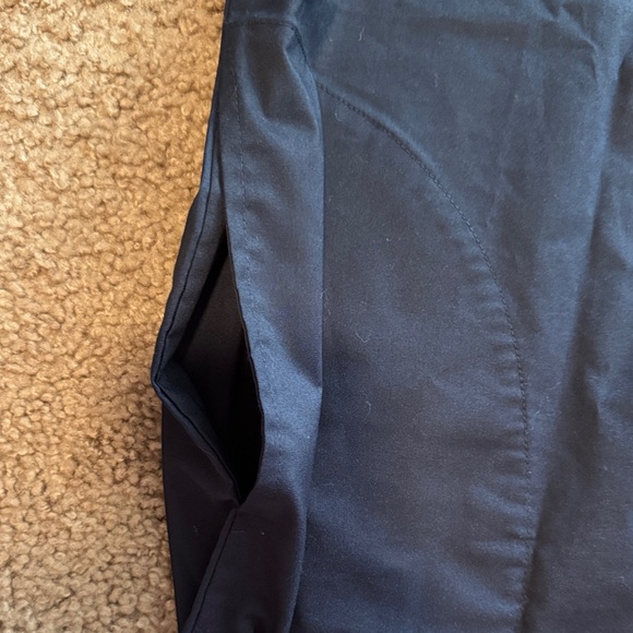 Classic Navy Button-Down Shirt Dress - Picture 4 of 6